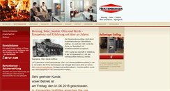 Desktop Screenshot of hertenberger-heizen.de